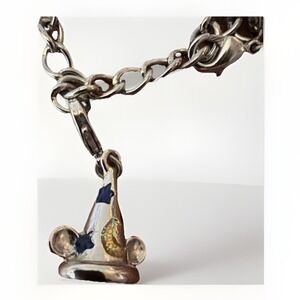 Disney Micky Mouse Fantasia Sorcerer Hat Enamel Charm Clasp